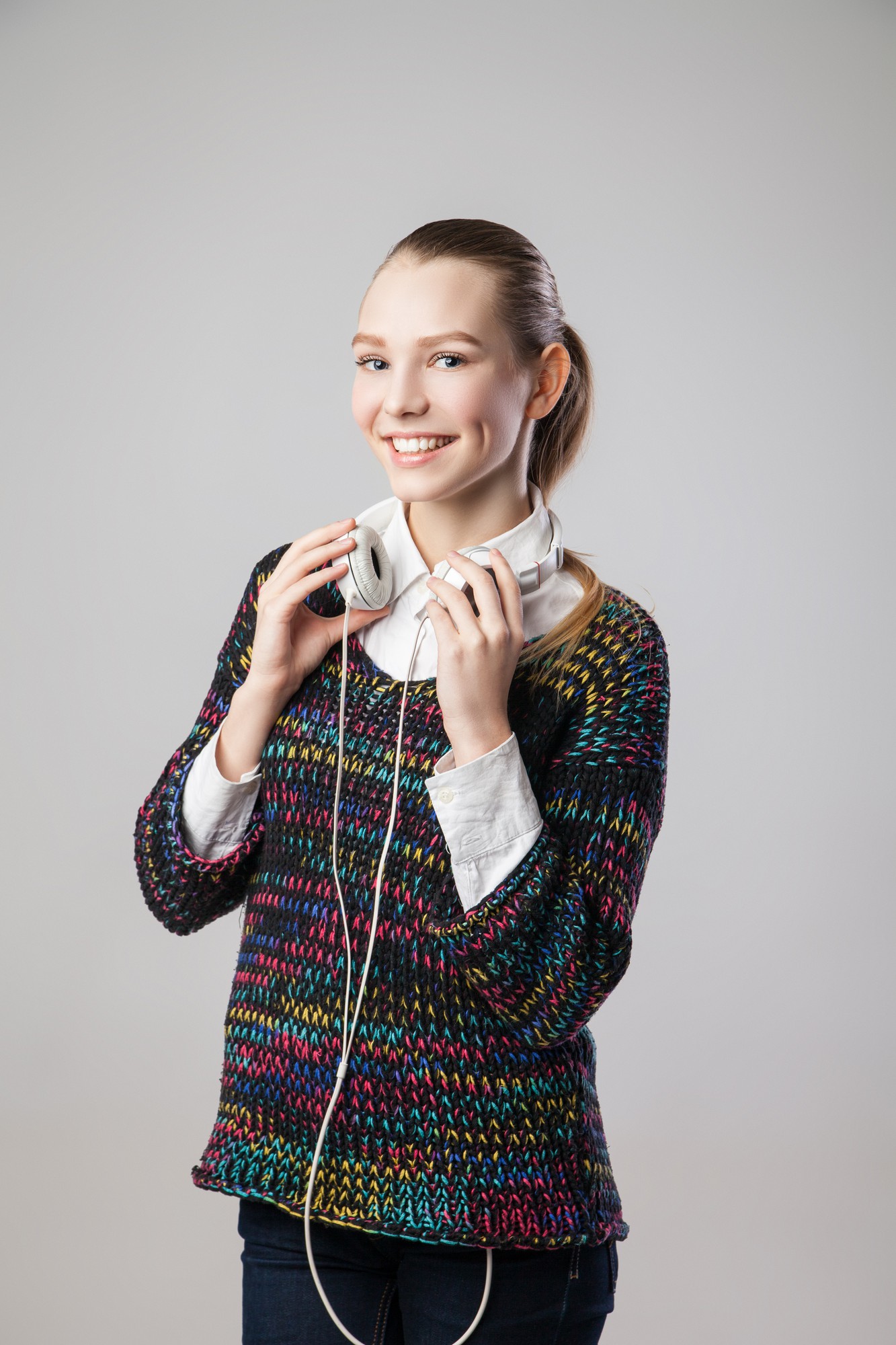 Portrait of course instructor in studio