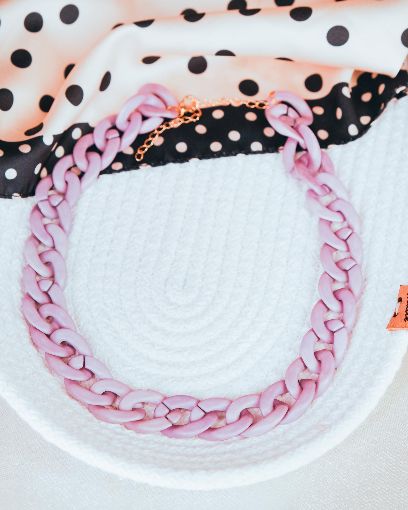 Close-up of modern embroidery hoop with bold pattern