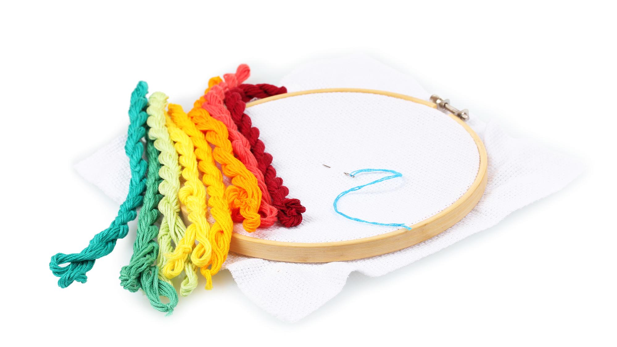 Set of digital embroidery patterns